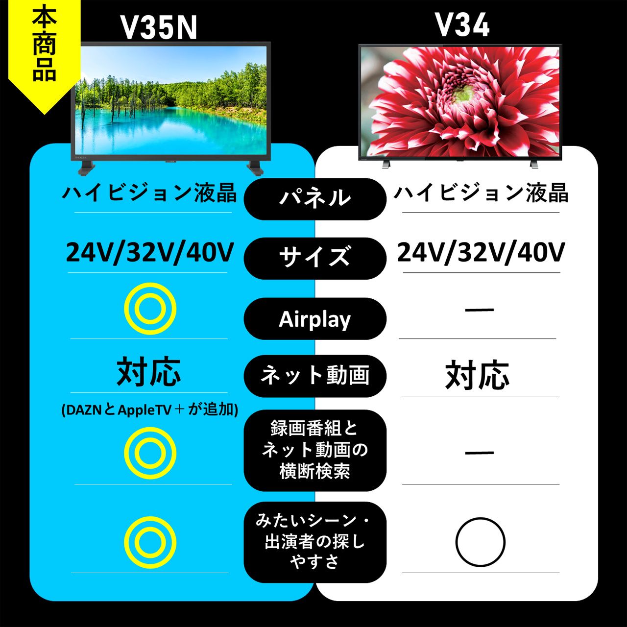 TVS REGZA 24V35N 24V型 ハイビジョン液晶テレビ レグザ REGZA V35N 