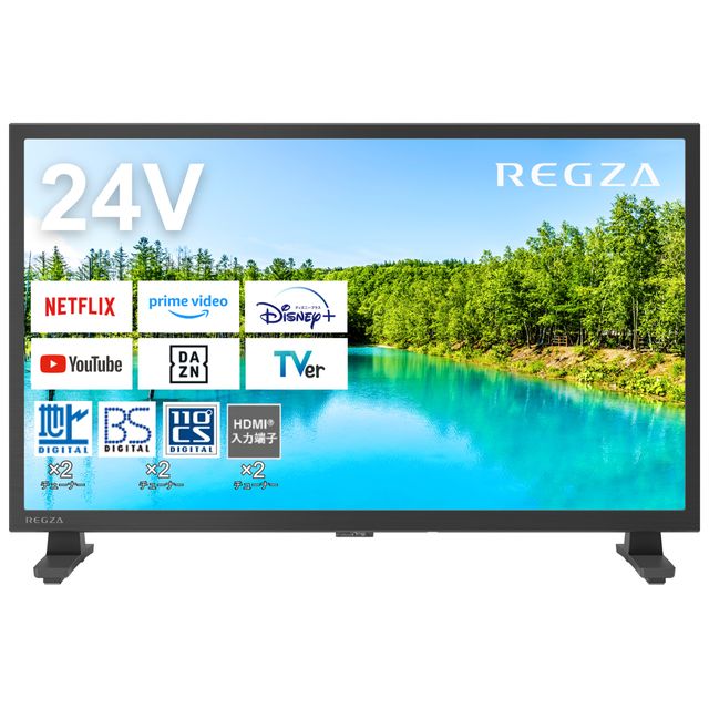 TVS REGZA 24V35N 24V型 ハイビジョン液晶テレビ レグザ REGZA V35N