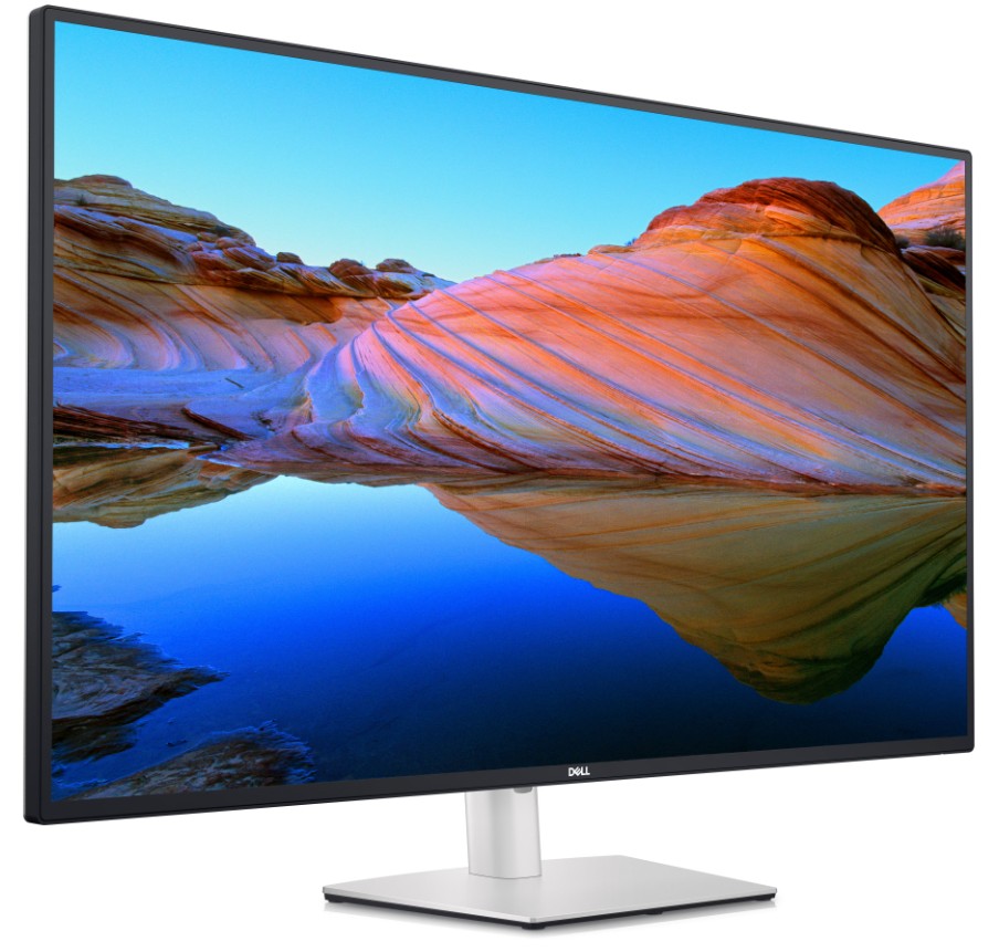 4K�Ή� 42.5�^�t���f�B�X�v���C/HDMI�ADisplayPort�AUSB-C/�V���o�[/�X�s�[�J�[ U4323QE