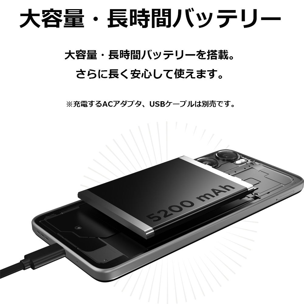 Motorola モトローラ 6.9型SIMフリースマートフォン moto g06
