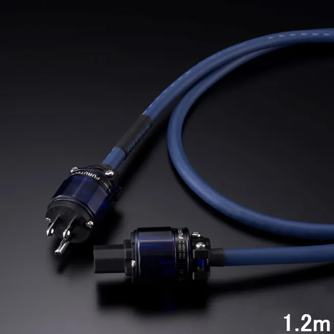 Furutech FP-3TS20使用ロジウムメッキプラグ電源ケーブル（約1ｍ） 殿堂 Furutech FP-3TS20使用ロジウムメッキプラグ電源ケーブル