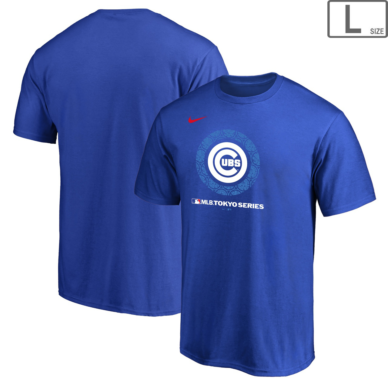 �y�����Y�zMLB Tokyo Series Event Chicago Cubs Tees �y�u���[�z�yL�T�C�Y�z 0125FW0002