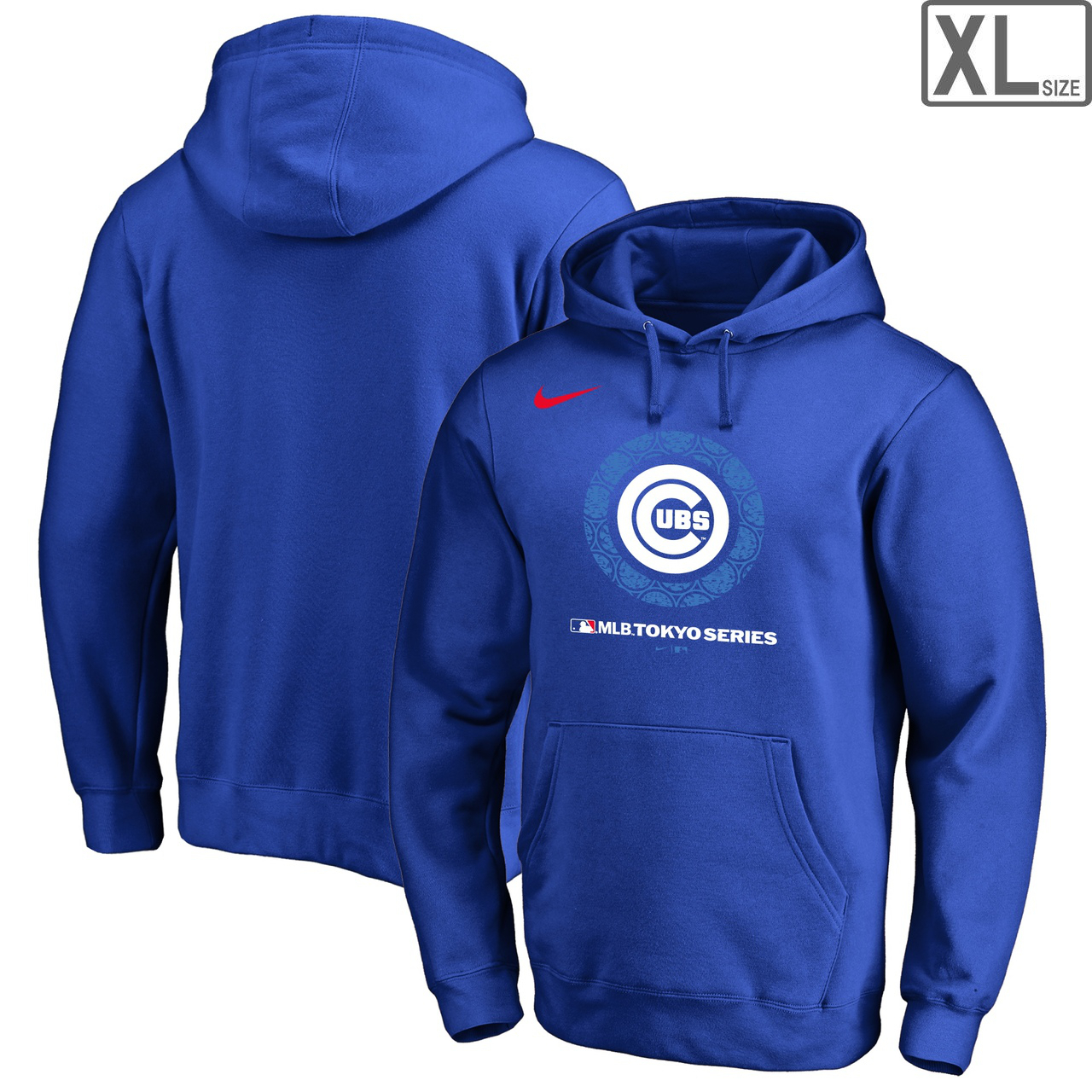 �y�����Y�zMLB Tokyo Series Event Foodie Chicago Cubs �y�u���[�z�yXL�T�C�Y�z 0625FW0001