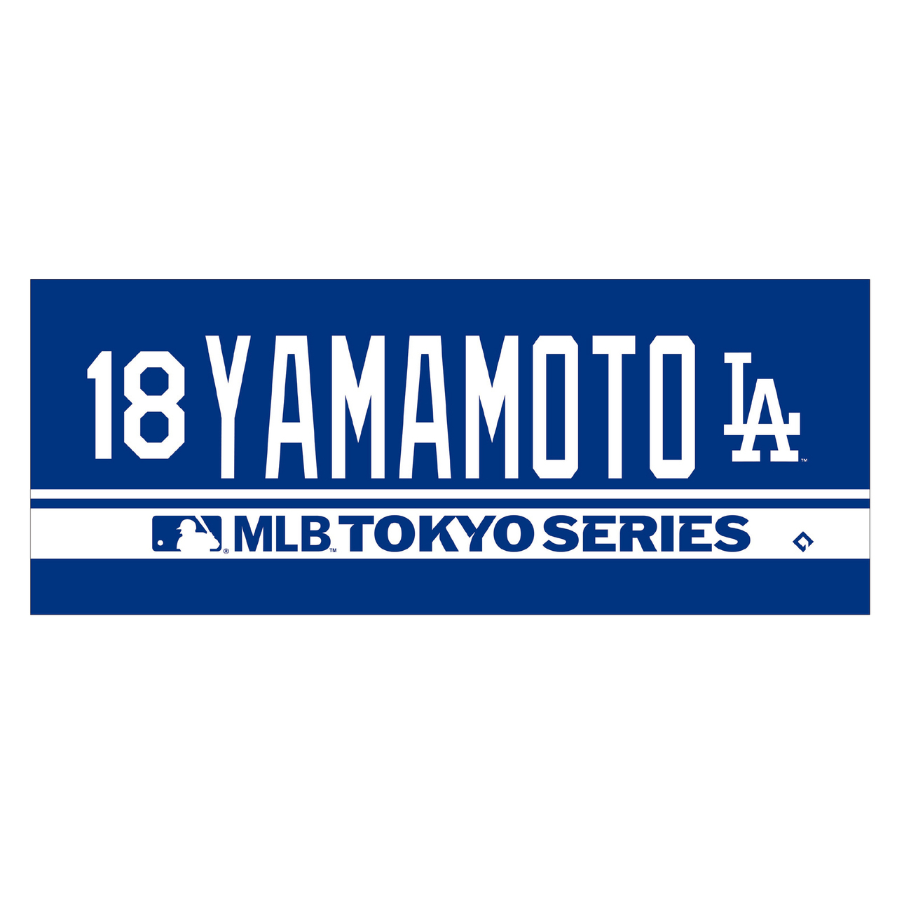 ���T���[���X�E�h�W���[�X �R�{�R�L MLB WORLD TOUR TOKYO  SERIESs �l�[�����i���o�[