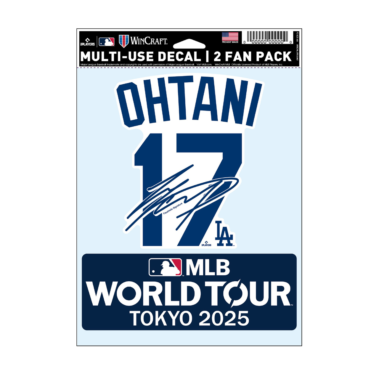 Fanatics ファナティクス Wincraft 大谷翔平 MLB WORLD TOUR
