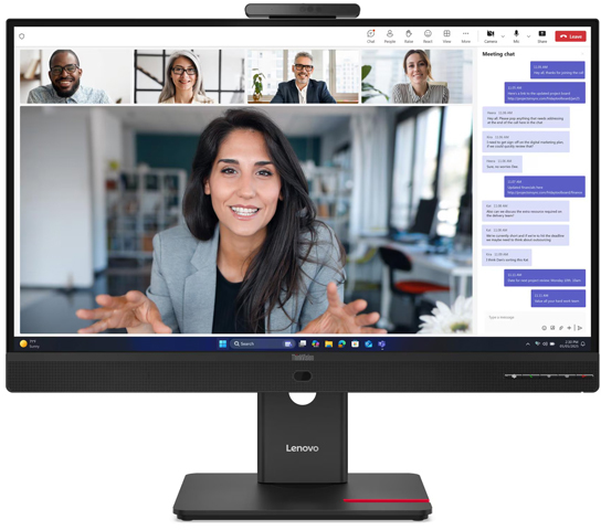 WQHD�Ή� 27�^���C�h�t���f�B�X�v���C ThinkVision T27QD-4v(Type-C/�u���b�N/3�N�ۏ�/IPS) 64B8UAR1JP