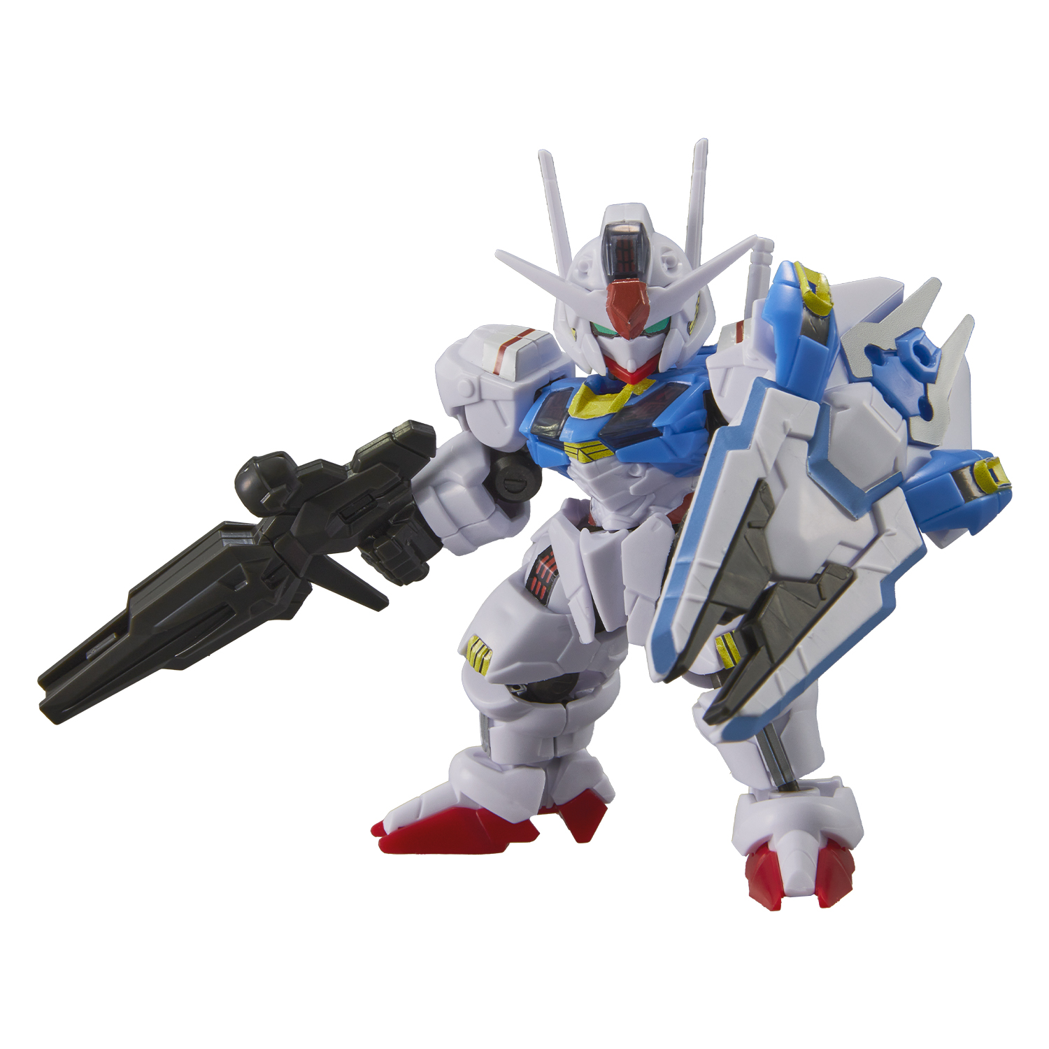 エアリアル プロト MGSD ガンダムエアリアルの塗装完成見本を展示、GUNDAM NEXT