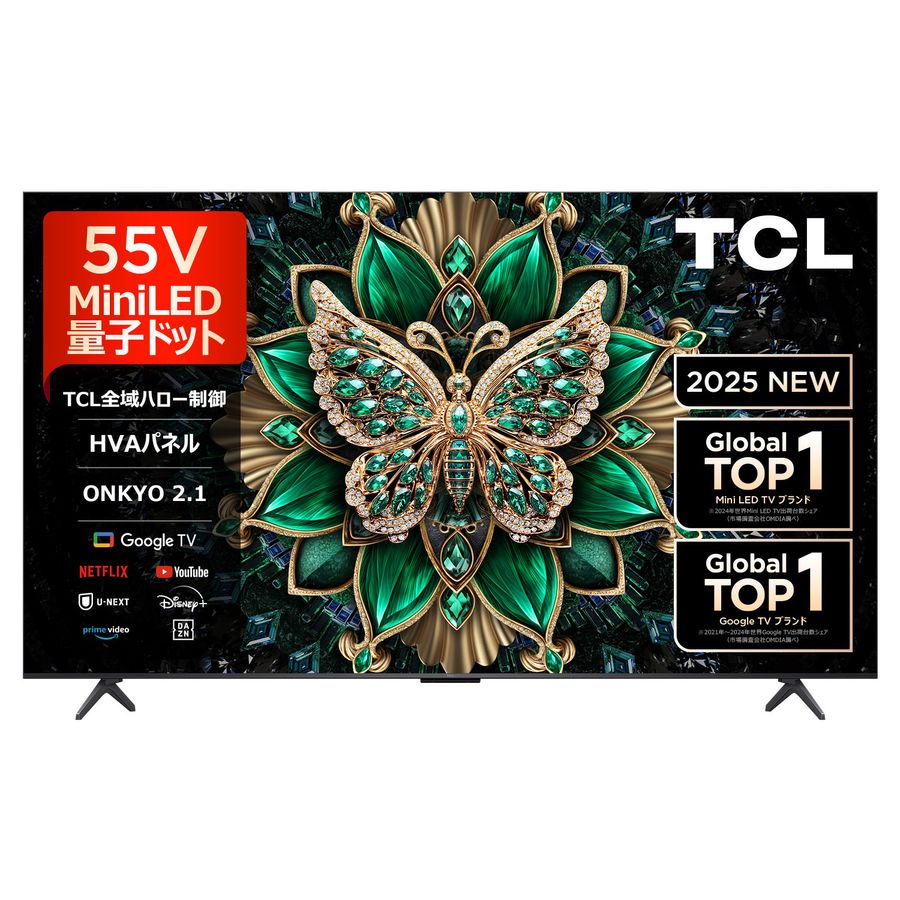 55C6K 55V^ 4Kter ʎqhbgMini LED GoogleTV C6KV[Yy͂͌֐܂Łz