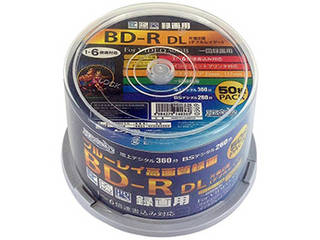 6Zbg HIDISC ^pBD-R DL 50GB 1-6{Ή 50 HDBDRDL260RP50X6ɂĂ̊zE]ER~iN`R~jLB