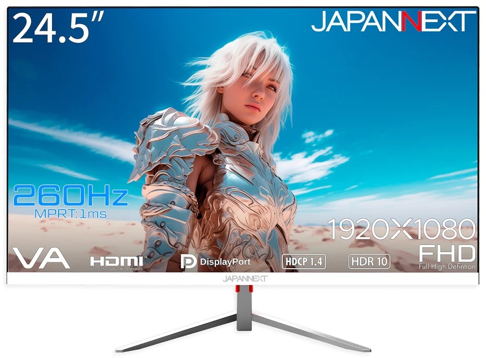 tHDΉ 24.5^tfBXvC/DP×2AHDMI×2/zCg/Xs[J[/2Nۏ JN-V245FHDR260-W