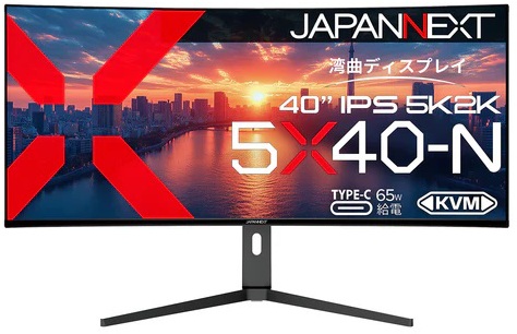 5K2KΉ 40^EgChȖʃfBXvC(IPS/Type-C65Wd/Xs[J[//2Nۏ) JN-5X40-N