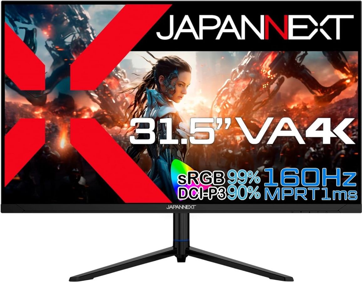 4KΉ 31.5^Q[~Oj^[(VA/160Hz/DPx2/HDMIx2/Xs[J[/XCx) JN-315V160UR-HSP