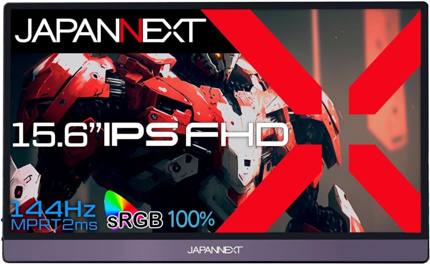 tHD 15.6^oCQ[~Oj^[(IPS/144Hz/miniHDMI/Type-Cx2/Xs[J[) JN-MD-156IPS144FHDR