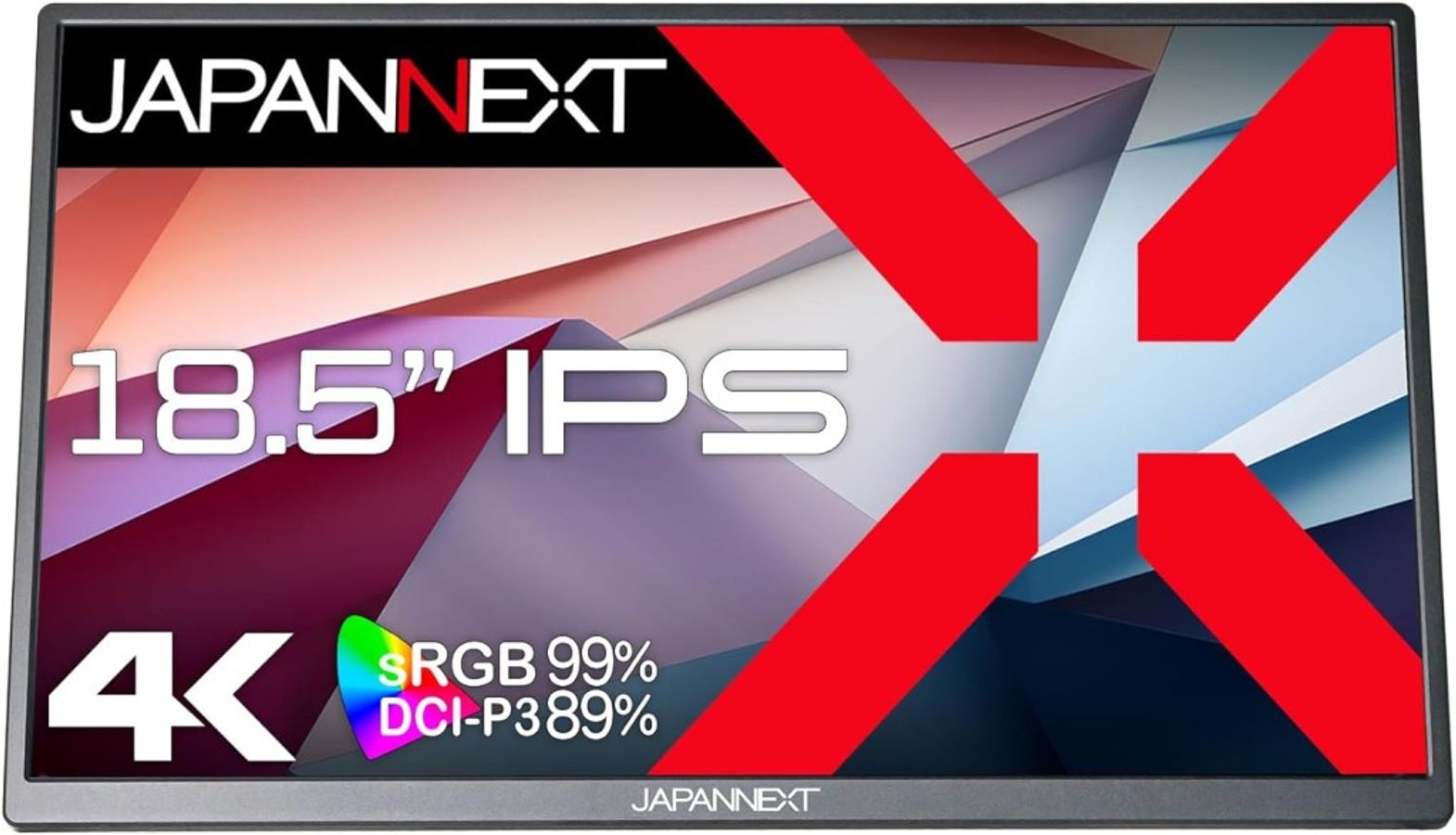 4KΉ18.5^oCfBXvC(IPS/miniHDMI/Type-C×2/Xs[J[/2Nۏ) JN-MD-IPS185UHDR