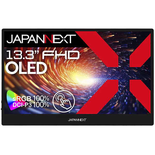 �^�b�`�Ή� �t��HD13.3�^�t���f�B�X�v���C ���o�C�� �L�@EL(OLED) 2�N�ۏ� JN-MD-OLED1331FHDR-T