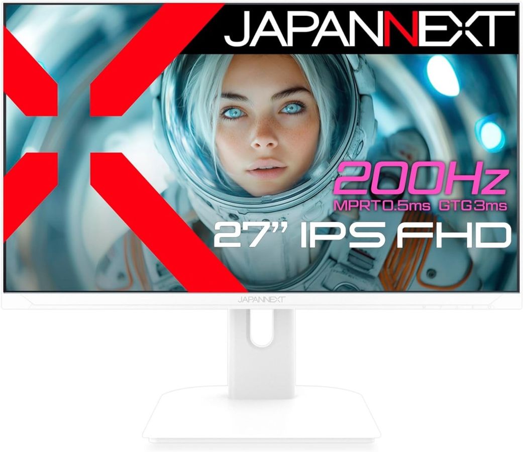 tHDΉ 27^Q[~Oj^[(IPS/200Hz/DPx1/HDMIx2/Xs[J[/`g/) JN-IPS27G200F-W