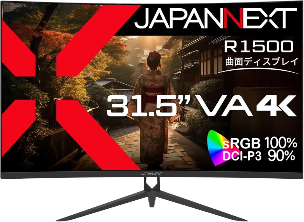 31.5�C���` �Ȗ� 4K�Ή��t���f�B�X�v���C(VA/DPx1/HDMIx2/�`���g/�����) JN-VC315U