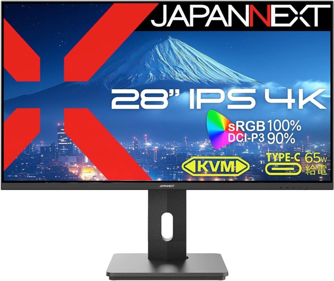 4KΉ28^tfBXvC(IPS/Type-C65W/Xs[J[//2Nۏ) JN-IPS28U-HSPC6