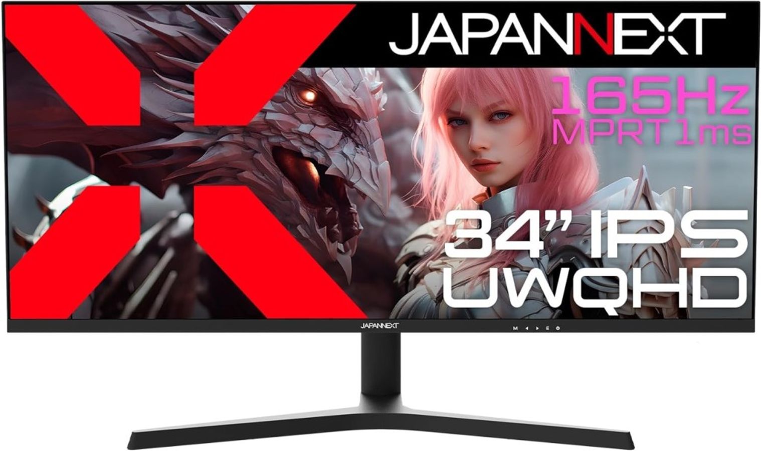 UWQHDΉ34^EgChQ[~Oj^[(IPS/165Hz///2Nۏ) JN-IPS34G165UQ-HS