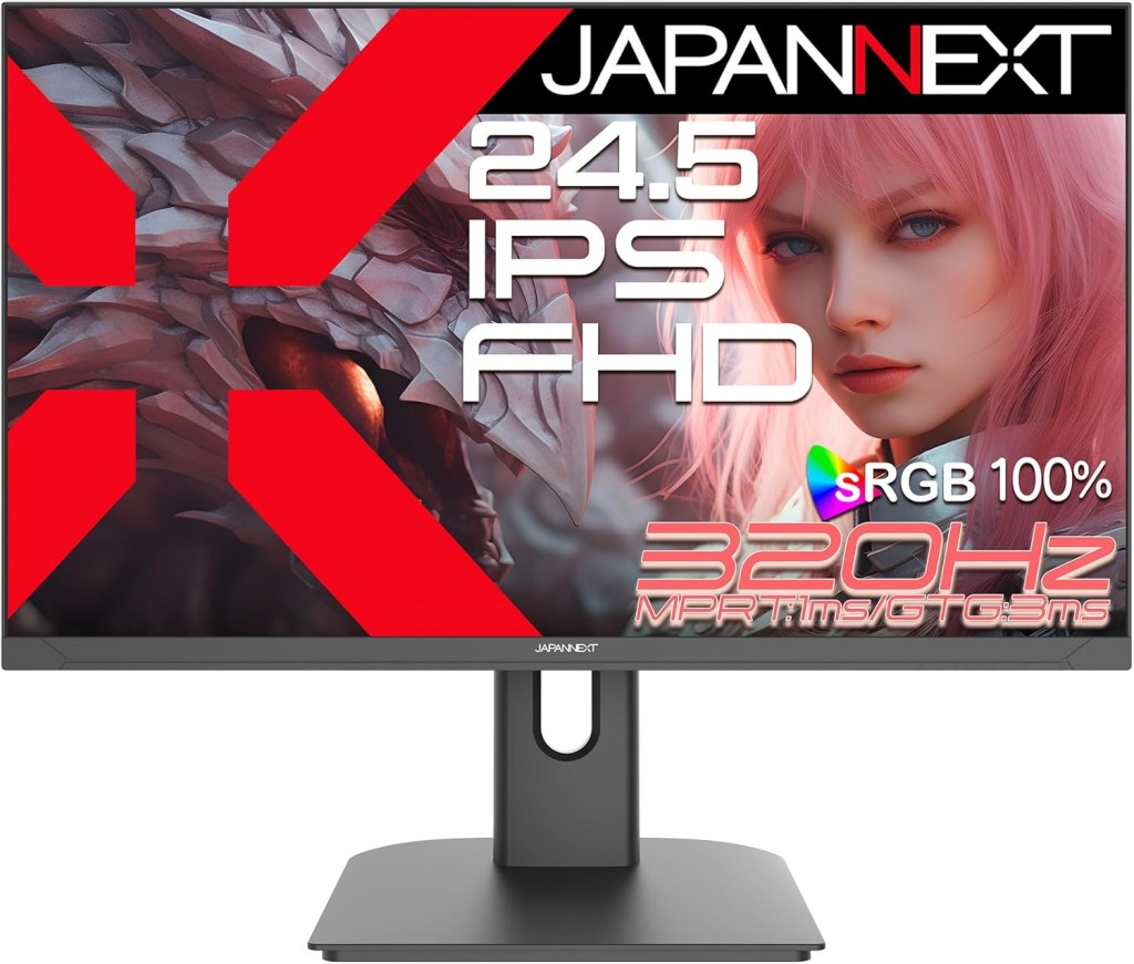 �t��HD�Ή�27�^�Q�[�~���O���j�^�[(IPS/320Hz/�X�s�[�J�[/�����/2�N�ۏ�) JN-IPS245G320F