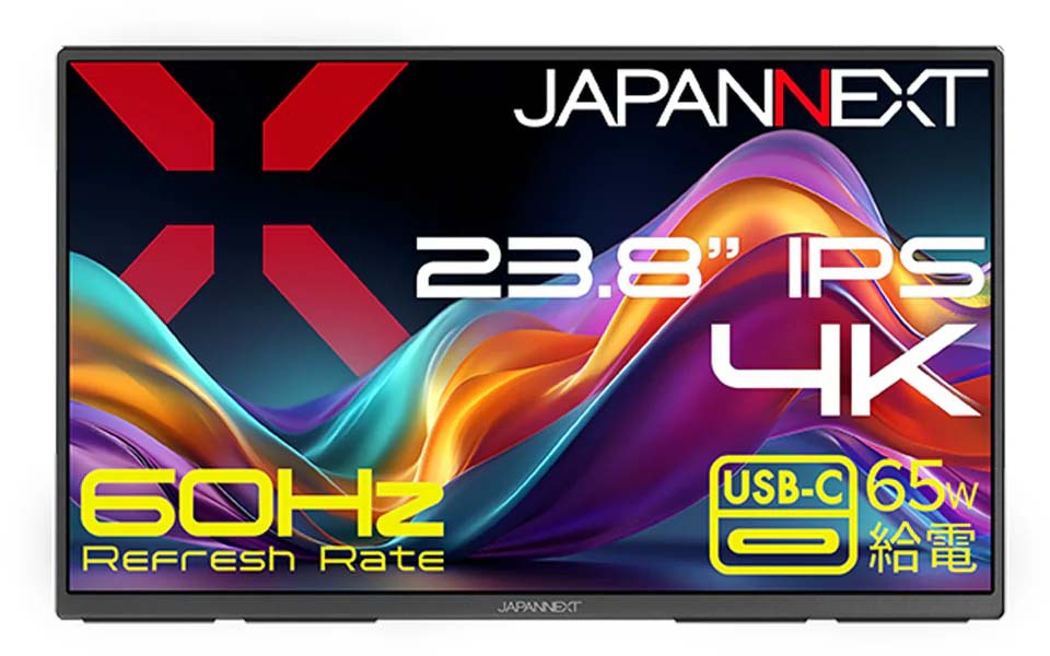 4KΉ 23.8^tfBXvC/HDMI×1AUSB-C×2/ubN/Xs[J[L/2Nۏ JN-MD-IPS238U-C6