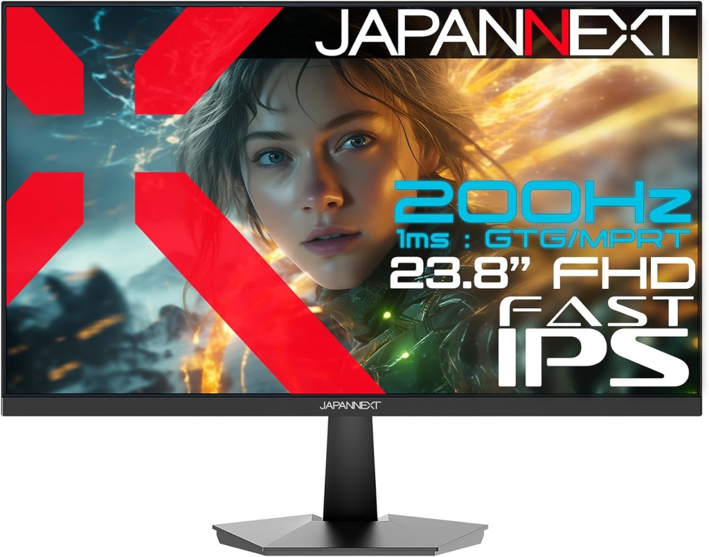 �t��HD�Ή�23.8�^���C�h�Q�[�~���O���j�^�[(IPS/200Hz/DP/HDMIx2/�X�s�[�J�[/2�N�ۏ�) JN-IPS238G200F2