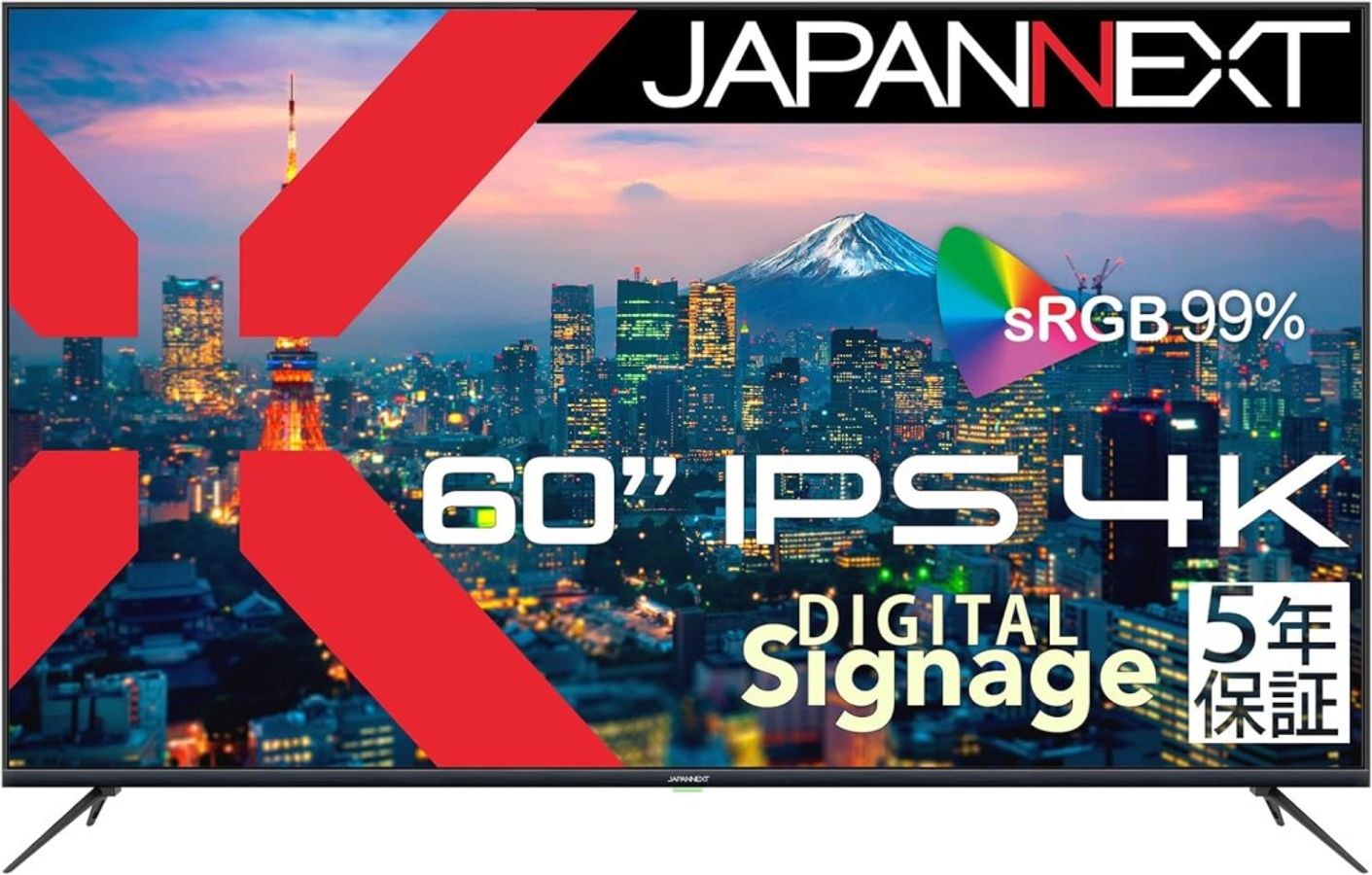 4KΉ60^tfBXvC(IPS/HDMIx3/USB/HDR10/Xs[J[//5Nۏ) JN-IPS60UHDR-M-H5