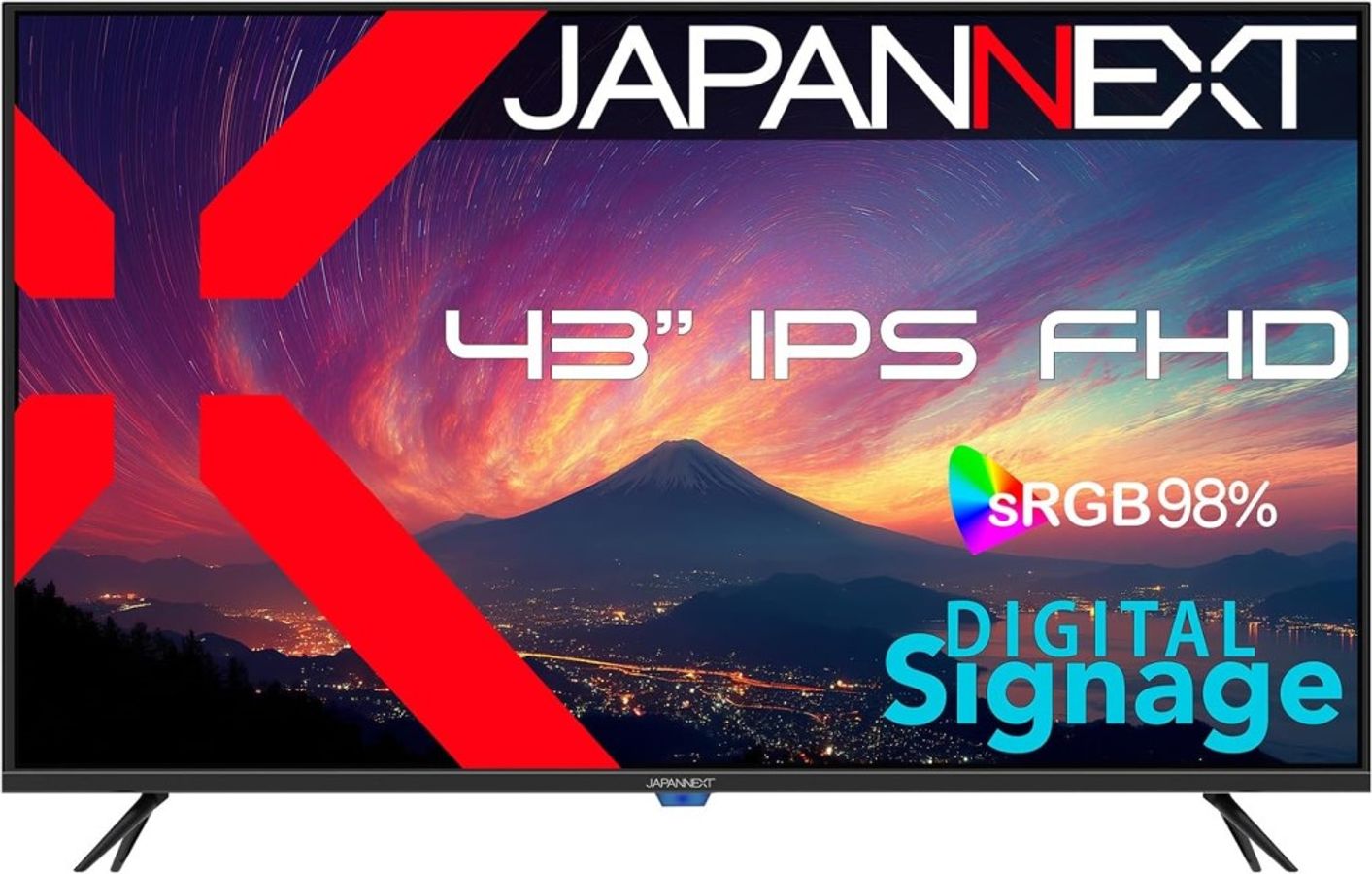 tHDΉ43^tfBXvC(IPS/HDMIx3/USBx2/Xs[J[//2Nۏ) JN-IPS43FHD2-U