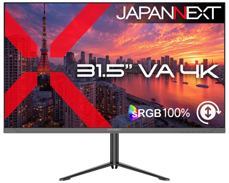 4K�Ή� 31.5�^�t���f�B�X�v���C/HDMI×2�ADP×1/�u���b�N/�X�s�[�J�[/2�N�ۏ� JN-V315U2-HSP