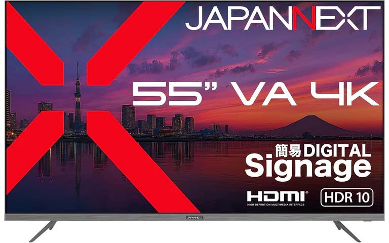 4K�Ή� 55�^�t���f�B�X�v���C /HDMI×3/�u���b�N/�X�s�[�J�[/2�N�ۏ� JN-V55U-M