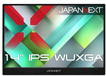 WUXGA�Ή� 14�^�t���f�B�X�v���C/miniHDMI×1�AUSB-C×2/�u���b�N/�X�s�[�J�[/2�N�ۏ� JN-MD-IPS14WX
