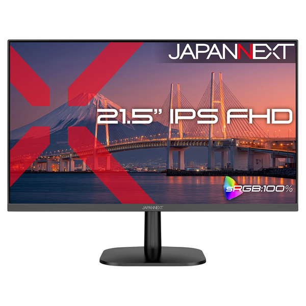 �t��HD�Ή� 21.5�^�t���f�B�X�v���C/HDMI×1�ADP×1/�u���b�N/�X�s�[�J�[��/2�N�ۏ� JN-IPS215FNS