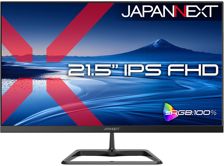 �t��HD�Ή� 21.5�^�t���f�B�X�v���C/HDMI×1�AVGA×1/�u���b�N/�X�s�[�J�[/2�N�ۏ� JN-IPS215F3