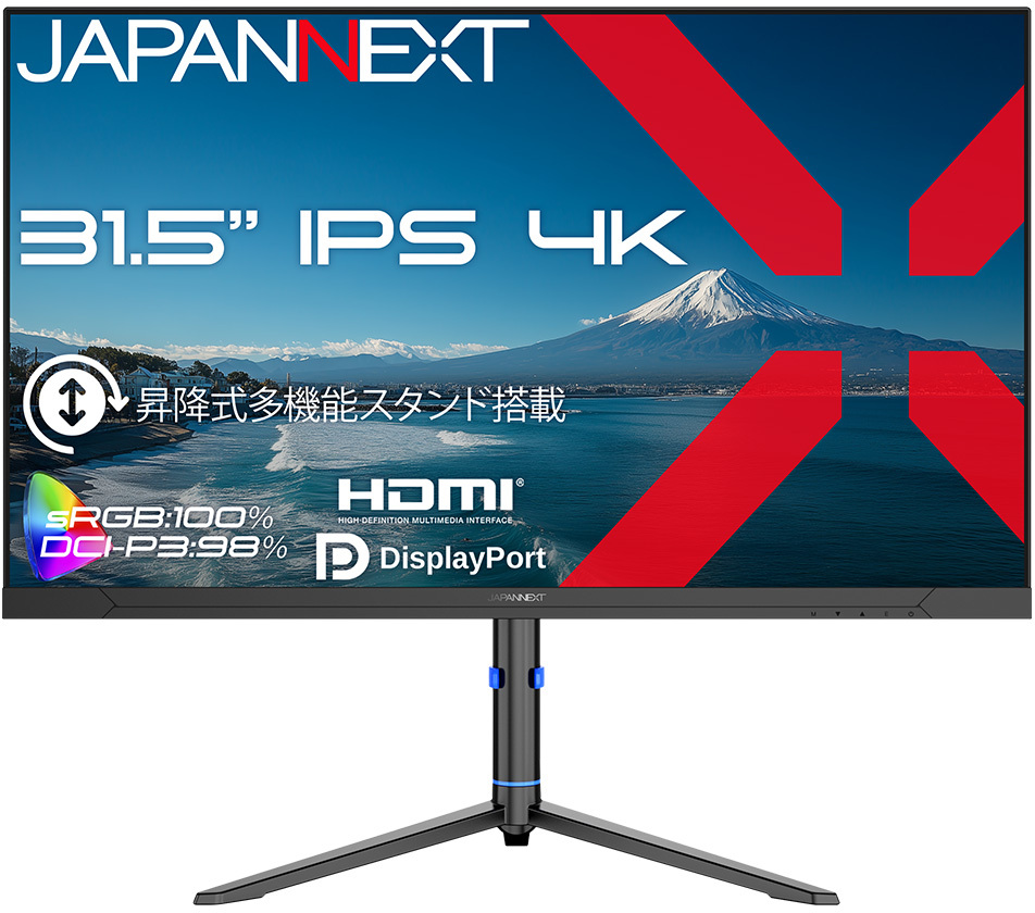4K�Ή� 31.5�^�t���f�B�X�v���C/HDMI�ADP JN-IPS315U2-HSP