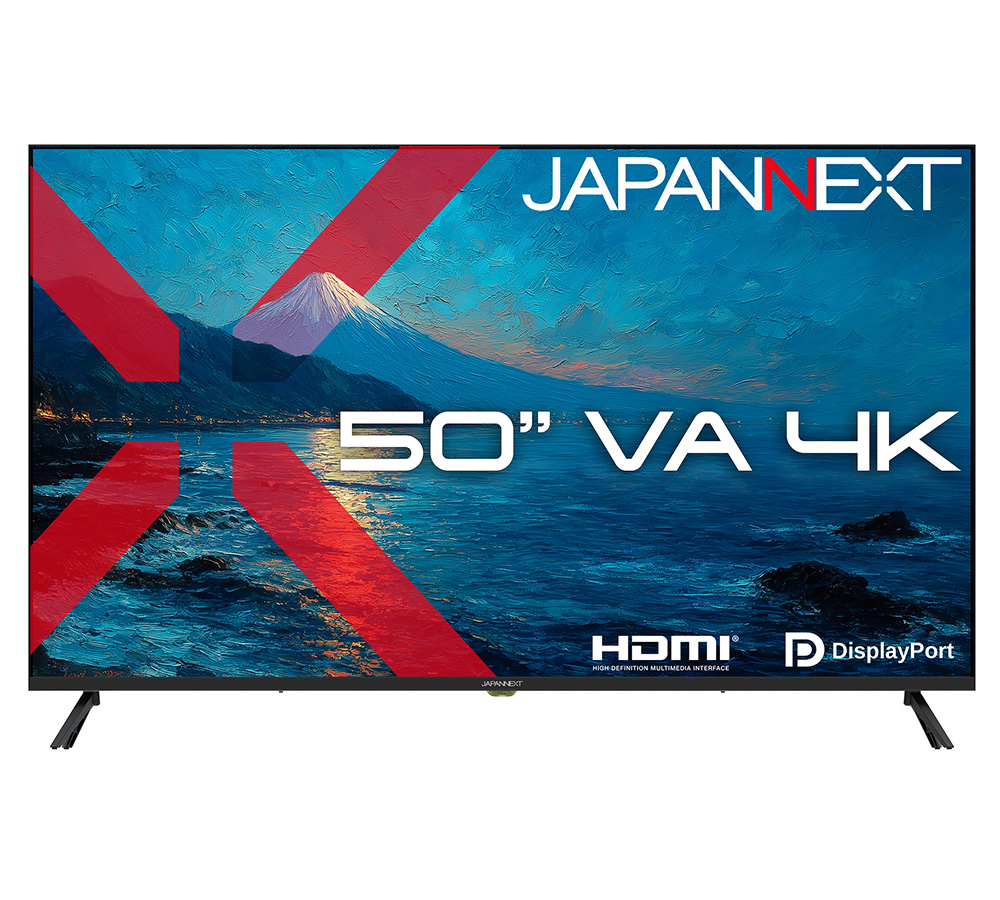 4K�Ή� 50�^�t���f�B�X�v���C/HDMI×2�ADP×2/�u���b�N/�X�s�[�J�[/2�N�ۏ� JN-eV50U