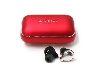 HACRAY　W1 True wireless earphones Red HR16370