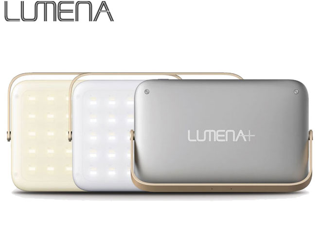 LUMENA+ ルーメナープラス 【グレイ】LUMENAGLY 充電式LEDランタン