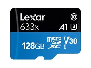 LSDMI128BB1JP63 High-Performance 633x 128GB microSDXC UHS-I カード