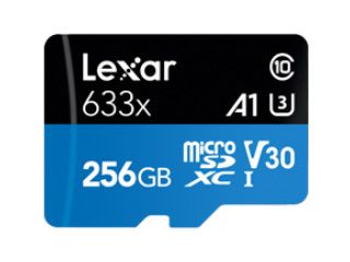 LSDMI256BBJP633A High-Performance 633x 256GB microSDXC UHS-I カード