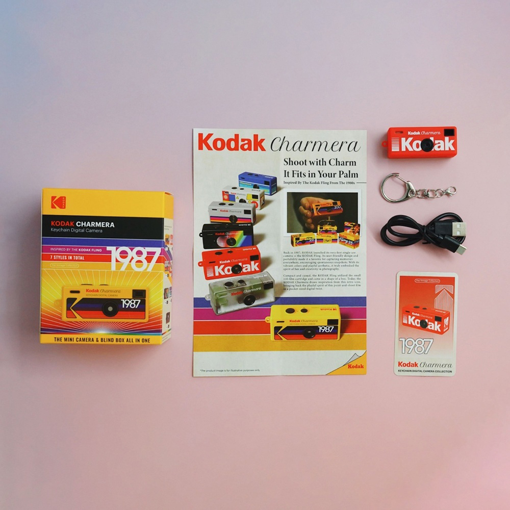 Kodak コダック KODAK CHARMERA キーチェーン デジタルカメラ シングル