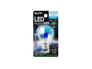LDA1CB-G-E17-G458　LED装飾電球S形ミニ球タイプ(青色)