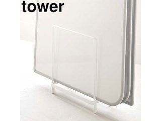 乾きやすい風呂蓋スタンド タワー ホワイト tower
