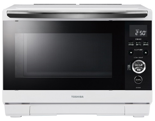 TOSHIBA 東芝 ER-D80A-W(ホワイト) 角皿式スチームオーブン