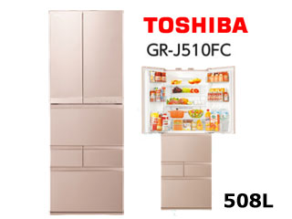 TOSHIBA / 東芝 508L 冷蔵庫 2015年 GR-J510FC