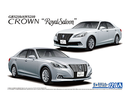 青島文化教材社 1/24 ザ・モデルカー No.121 トヨタ GRS210/AWS210 
