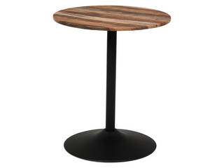 萩原 テーブル&チェア3点セット(角型/ブラウン) LT-4919BR78BK-S メーカー直送