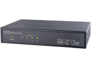ギガビットイーサネット対応ブロードバンドルーター NetGenesis GigaLink1200 MR-GL1200