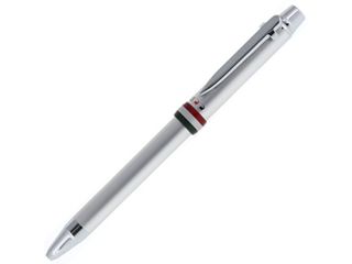 日本製 複合ペン / 0.5mmペンシル 赤･黒ボールペン  【 トリプロ / シルバー CＴ 】 1953207