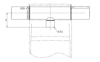 壁付サーモ本体部(カバー水栓) THH10A 【 ムラウチドットコム 】