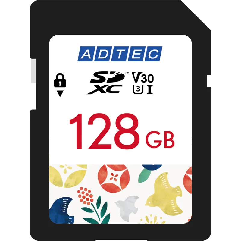 ADTEC AhebNSDXCJ[h UHS-I U3 V30 128GB ADC-SZTX128G/U3